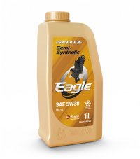 EAGLE Gasoline Semi-Synthetic 5W30 API SL 1л Масло моторное EKO00000009