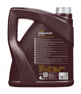 MANNOL 7727 Ceramic Ultra 5W-40 4л Масло моторное