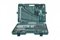 JONNESWAY Набор инструмента 128 предметов 1/4", 1/2"DR S04H524128S 048372