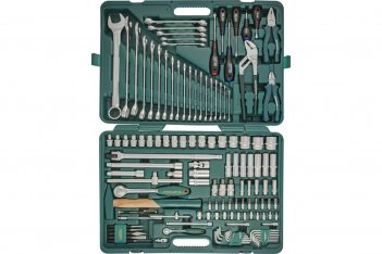 JONNESWAY Набор инструмента 128 предметов 1/4", 1/2"DR S04H524128S 048372