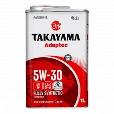 TAKAYAMA ADAPTEC SAE 5W-30 ILSAC GF-6A API SP 1л (Метал) Масло моторное