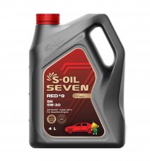 S-OIL 7 RED#9 SP 5W30 4л Масло моторное E108296